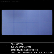 300x600mm blue color ceramic wall tile