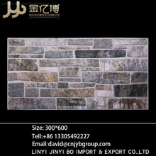 300x600mm brick like exterior ceramic wall tile