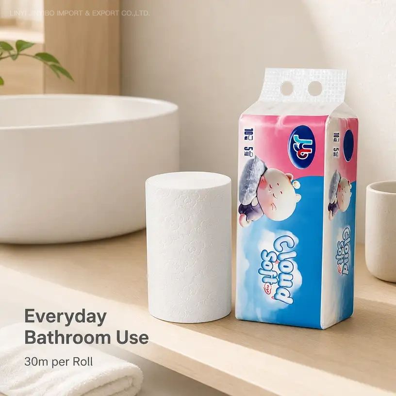 Wholesale Portable Small Travel Size Toilet Paper Rolls for Travel Home Use
