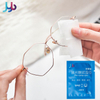 Lens cleaning wipes