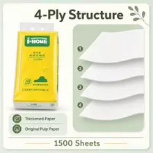 Factory Wholesale Price Customized Virgin Wood Pulp 4ply Wall Hanging Facial Tissue Paper with Big Package