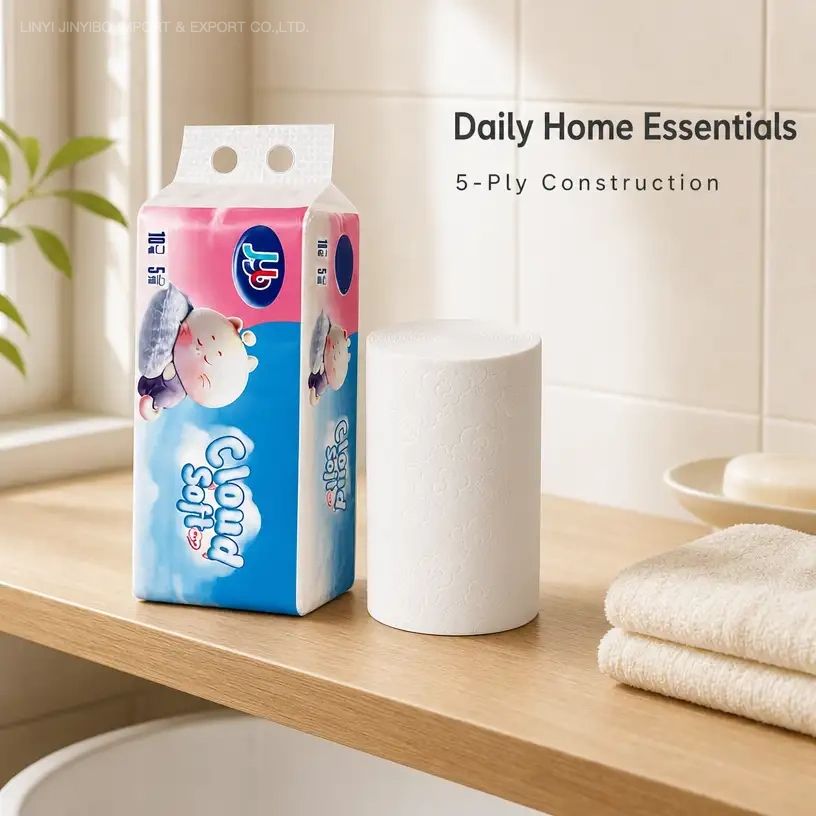 Wholesale Portable Small Travel Size Toilet Paper Rolls for Travel Home Use
