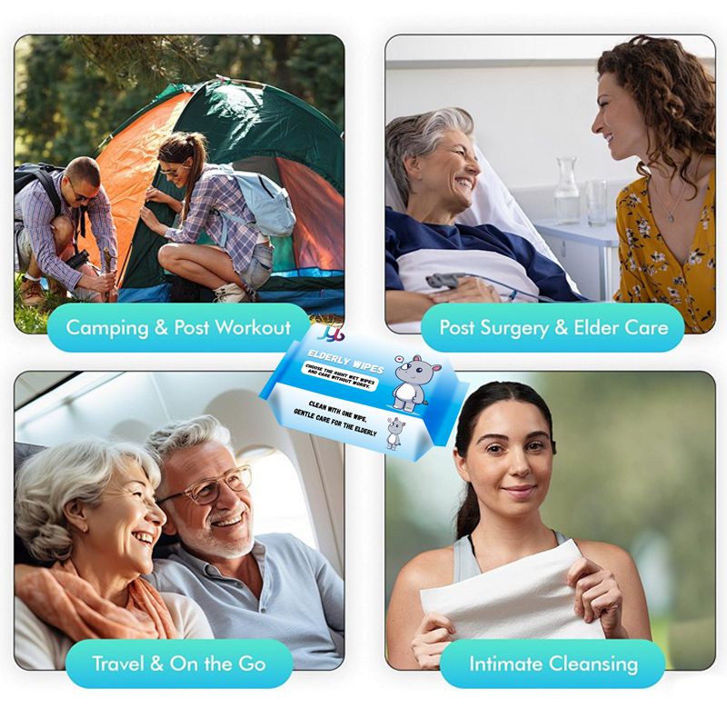 Elderly wipes